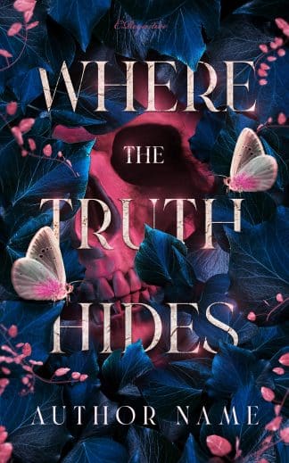 Pre-made Fantasy, Romance Book Cover: Where the truth hides
