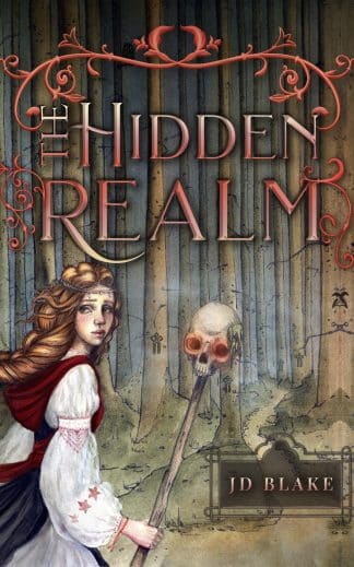 Pre-made Action & Adventure, Young Adult Ebook Cover: The Hidden Realm - Hand-Drawn Exclusive Premade Book Cover