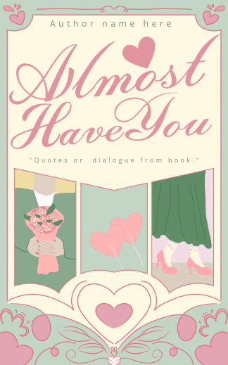 Pre-made Cozy, Romance Ebook Cover: Almost Have You