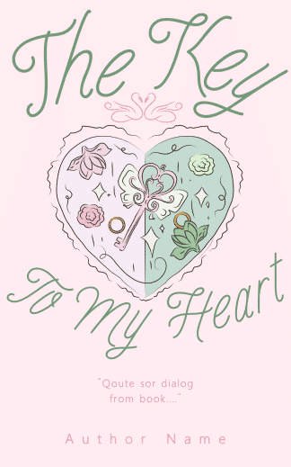 Ready Made Cozy, Romance Ebook Cover: The Key to My Heart