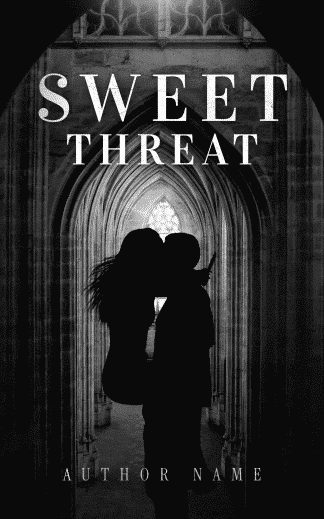 Pre-made Literary Fiction, Romance Ebook Cover: Sweet Threat