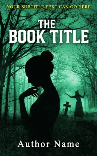 Pre-made Horror Book Cover: Untitled - 434