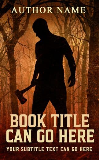 Pre-made Horror Book Cover: Untitled - 436