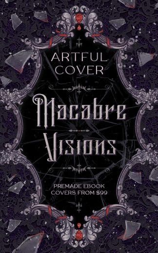 Pre-made Fantasy Book Cover: Macabre Visions