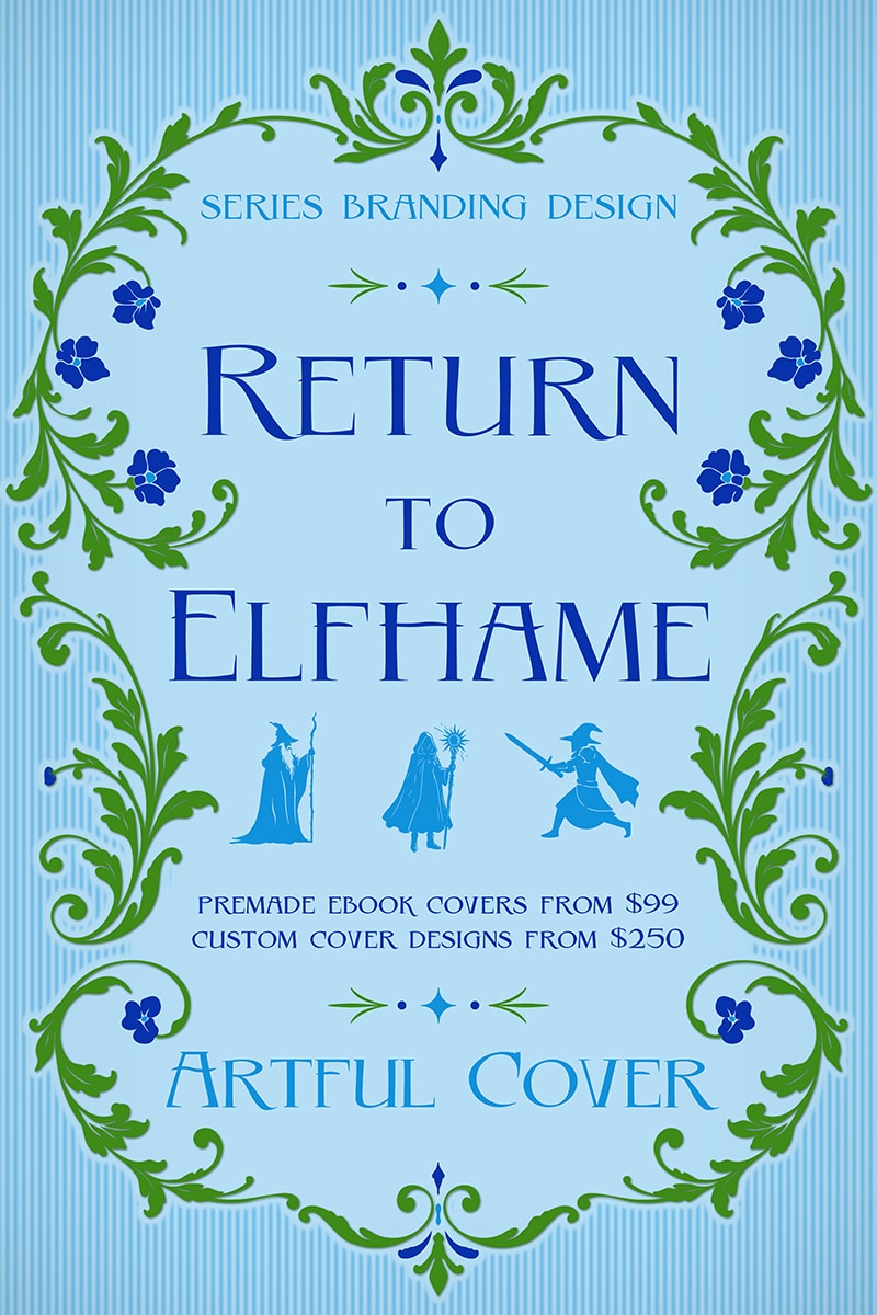 Pre-made Fantasy, Romance, Young Adult Cover Design: Return to Elfhame - Image 3