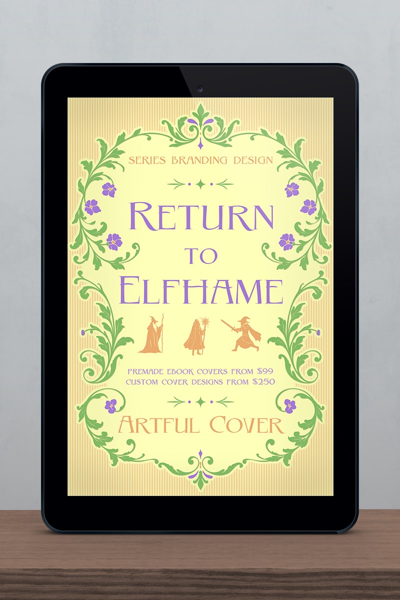 Pre-made Fantasy, Romance, Young Adult Cover Design: Return to Elfhame - Image 4