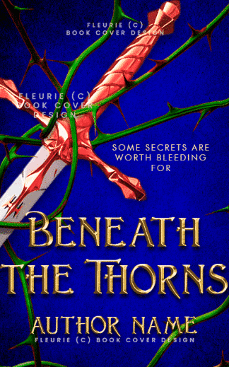 Premade Fantasy Ebook Cover: Beneath The Thorns - Premade