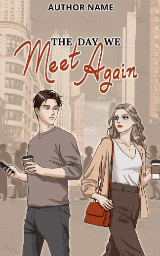 Premade Chick Lit, Romance, Young Adult Cover Design: The Day We Meet Again | Illustrated Romance Book Cover