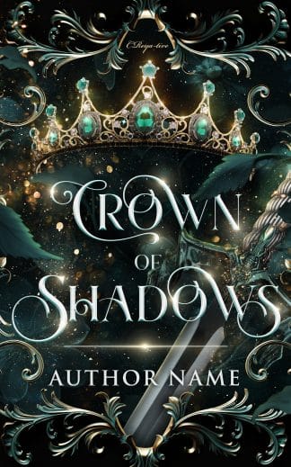 Premade Fantasy, Young Adult Book Cover: Crown of Shadows