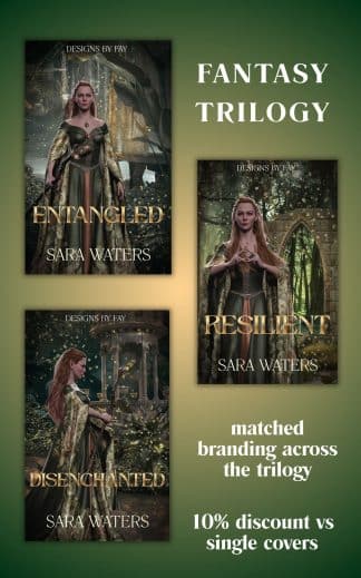 Pre-made Fantasy, Paranormal Romance Cover Design: Entangled fantasy fae romance romantasy trilogy