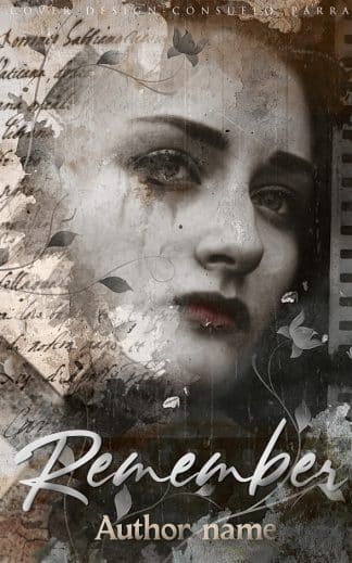 Pre-made Literary Fiction, Romance Ebook Cover: Remember II
