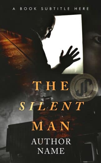 Pre-made Horror Ebook Cover: THE SILENT MAN