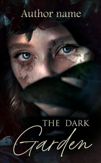 Pre-made Psychological / Mystery, Romance, Young Adult Ebook Cover: The Dark Garden (Ebook and paperback)