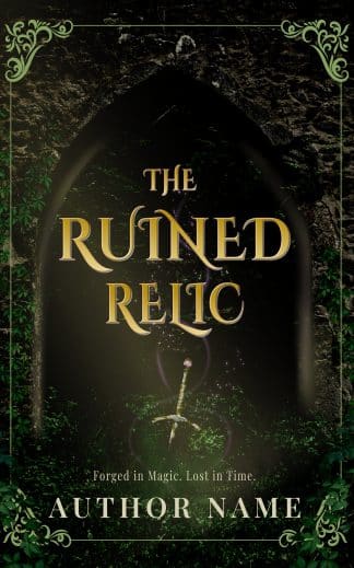 Ready Made Fantasy, Young Adult Book Cover: The Ruined Relic | Dark & Epic Fantasy