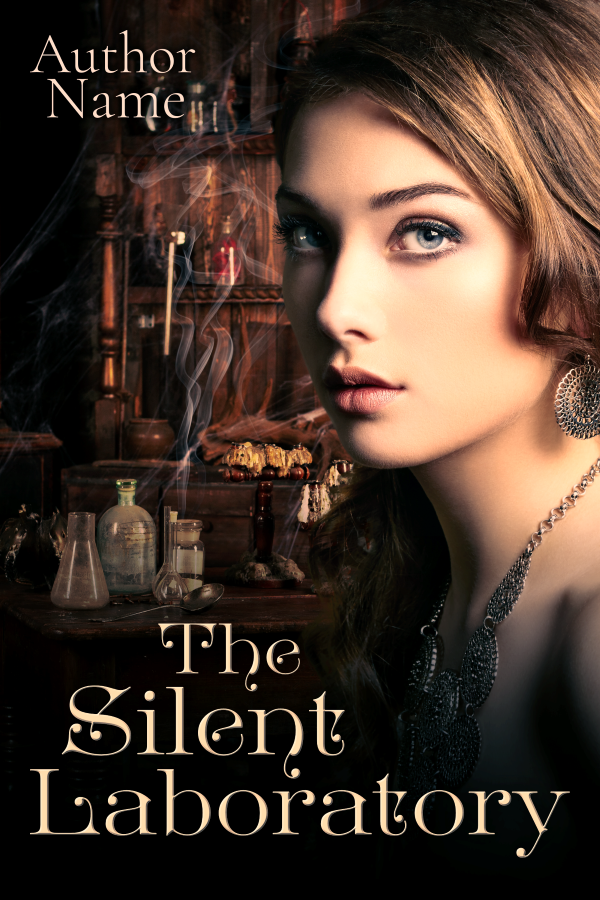 Ready Made Historical Fiction, Psychological / Mystery Book Cover: The Silent Laboratory