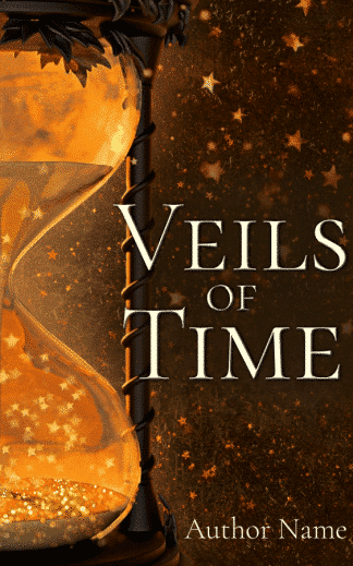 Pre-made Fantasy, Literary Fiction, Romance Cover Design: Veils of Time