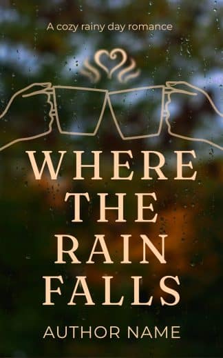 Pre-made Cozy, Romance, Young Adult Book Cover: Where the Rain Falls