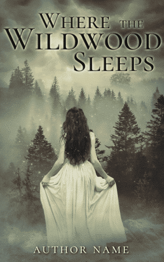 Ready Made Fantasy, Paranormal Romance Ebook Cover: Where the Wildwood Sleeps