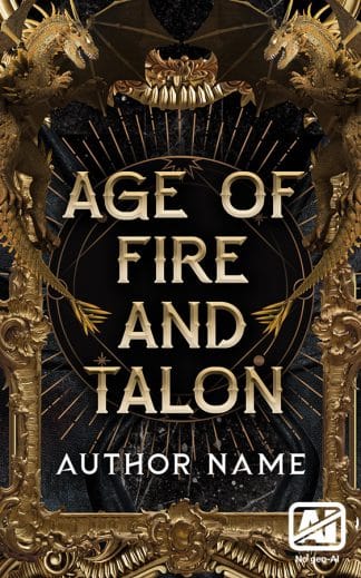 Pre-made Fantasy Ebook Cover: Age of Fire and Talon