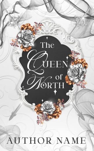 Pre-made Fantasy, Romance, Young Adult Cover Design: THE QUEEN OF NORTH - High Fantasy, Romantasy & Dark Royalty Premade Book Cover
