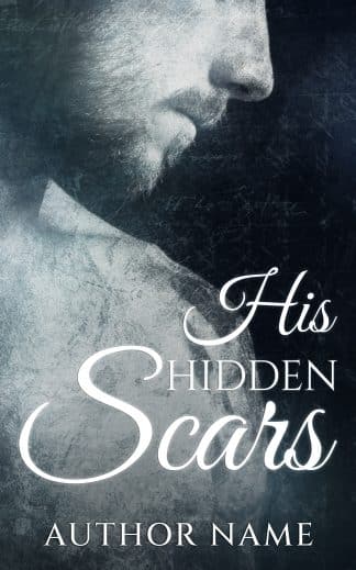 Ready Made Erotica, Romance Cover Design: HIS HIDDEN SCARS - Dark Romance & Romantic Suspense Premade Book Cover