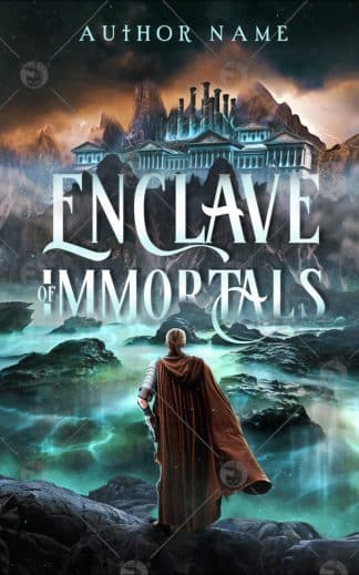 Premade Action & Adventure, Fantasy, Historical Fiction Ebook Cover: Enclave of Immortals