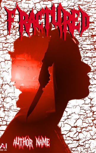 Ready Made Horror, Thriller & Suspense Book Cover: Fractured