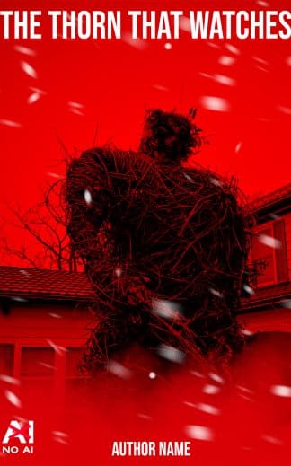 Premade Horror Ebook Cover: The thorn that watches