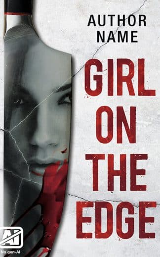 Premade Horror, Psychological / Mystery, Thriller & Suspense Book Cover: Girl of the Edge