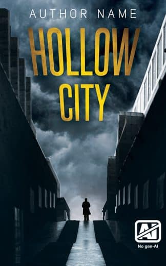 Premade Psychological / Mystery, Thriller & Suspense Book Cover: Hollow City