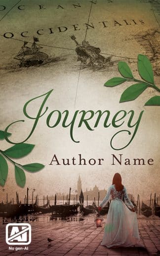 Pre-made Historical Fiction, Literary Fiction, Romance Ebook Cover: Journey
