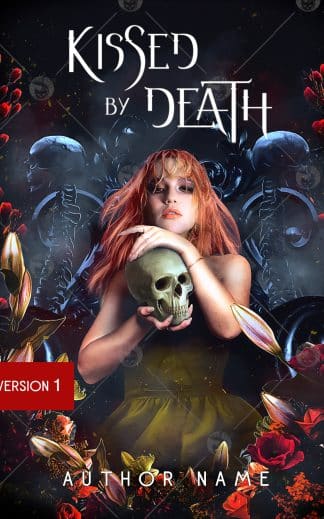 Pre-made Fantasy, Paranormal Romance, Young Adult Cover Design: Kissed by Death