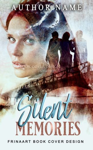 Premade Romance, Thriller & Suspense, Young Adult Cover Design: Silent Memories — Women's Fiction / Family Saga / Contemporary Drama Premade Cover