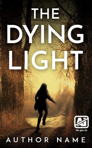 Pre-made Psychological / Mystery, Thriller & Suspense Ebook Cover: The Dying Light