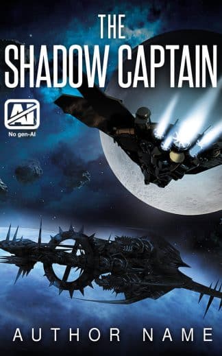 Pre-made Sci-Fi Cover Design: The Shadow Captain