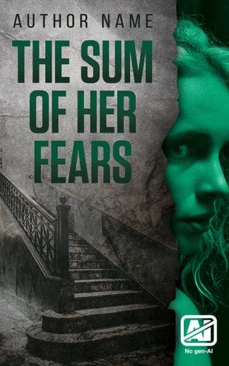 Premade Psychological / Mystery, Thriller & Suspense Cover Design: The Sum of Her Fears